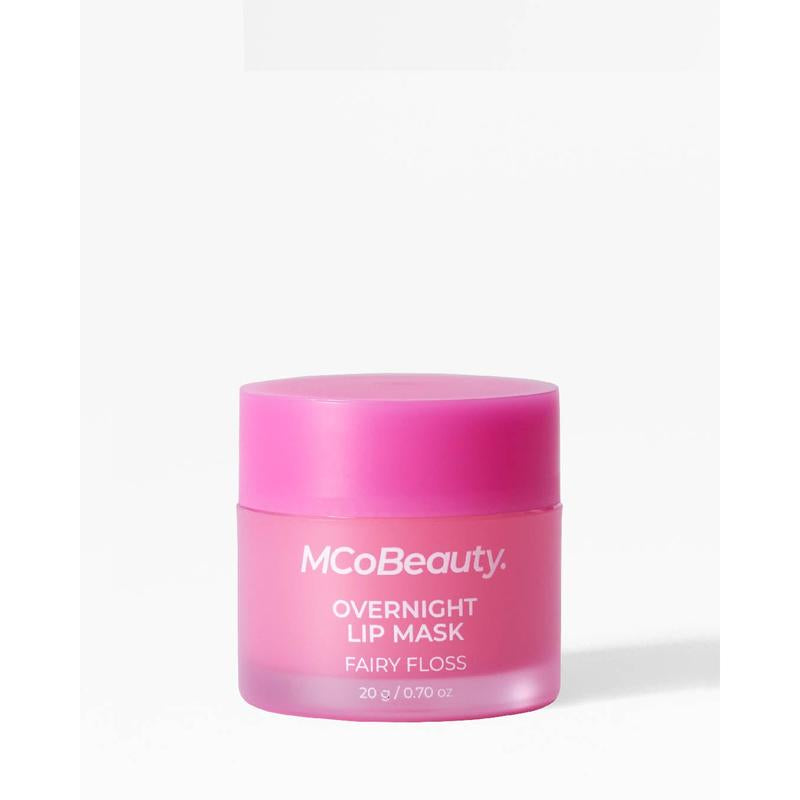 Mcobeauty Overnight Lip Mask, Butter-Soft Hydrating Balm with Coconut Oil & Vitamin E for Smooth, Rejuvenated Lips Day or Night
