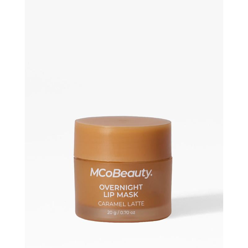 Mcobeauty Overnight Lip Mask, Butter-Soft Hydrating Balm with Coconut Oil & Vitamin E for Smooth, Rejuvenated Lips Day or Night