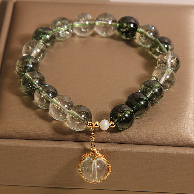 Natural Chorite Crystals Crystal Bracelet For Women Light Luxury Minority Exquisite High-grade
