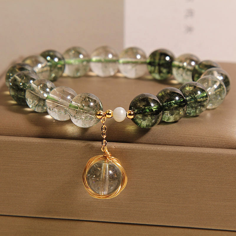 Natural Chorite Crystals Crystal Bracelet For Women Light Luxury Minority Exquisite High-grade