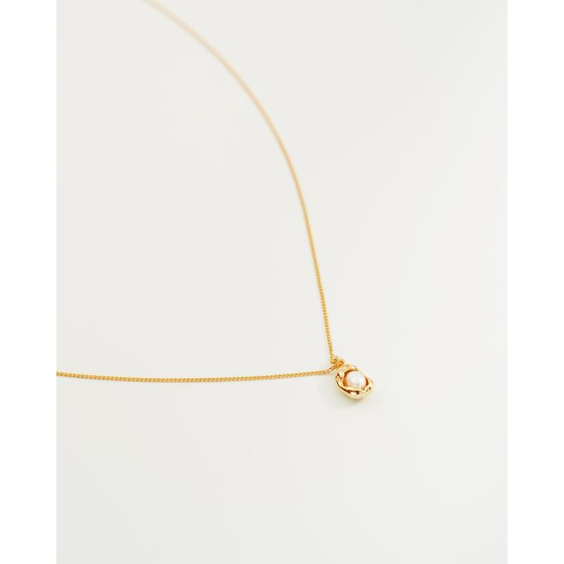 Bean Pearl Necklace