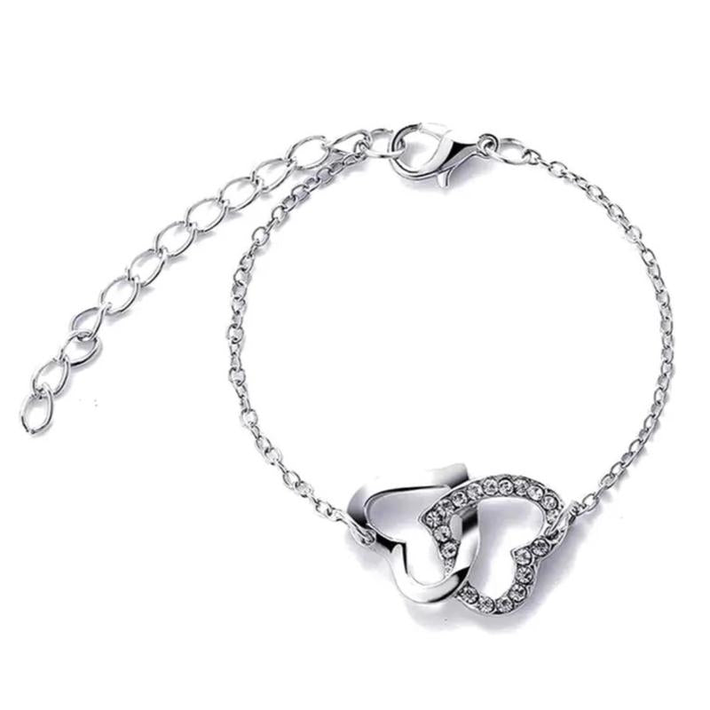 Silver 5Pc Jewelry & Watch Set, Perfect for Any Occasion