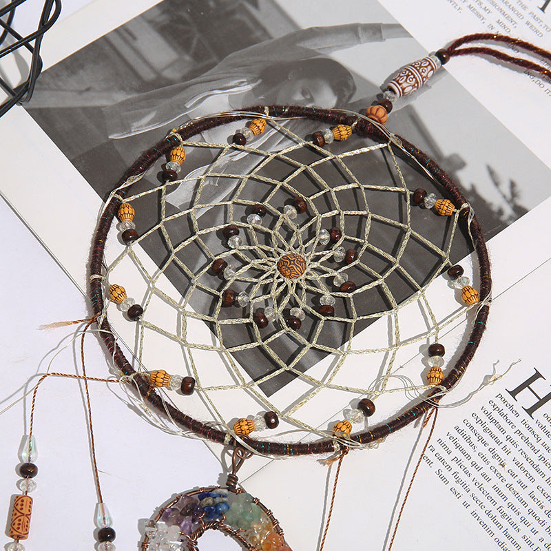 Handmade Wind Chimes Made Of Colorful Stones