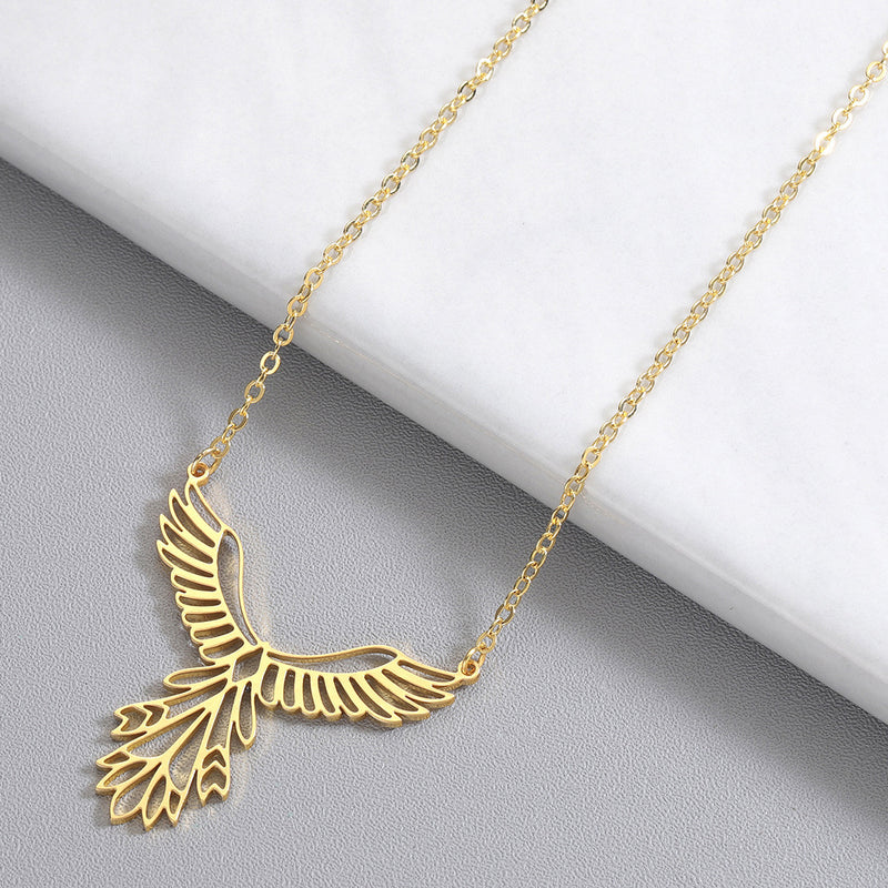 Flying Eagle Necklace Clavicle Chain Jewelry