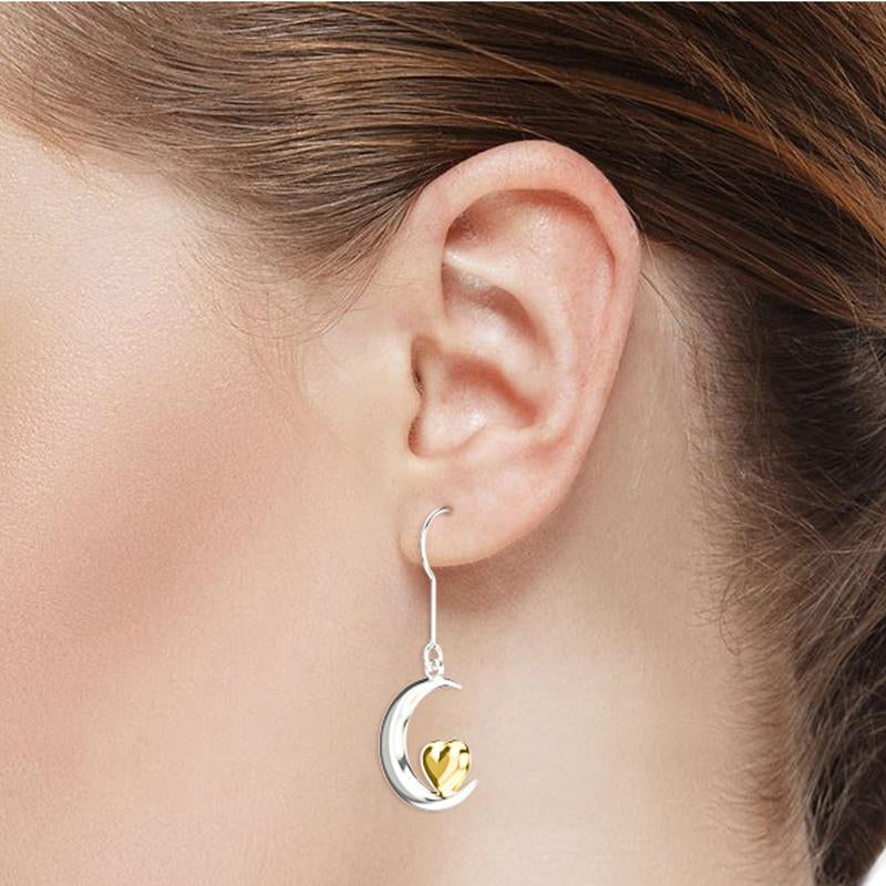 I Love You to the Moon and Back Earrings
