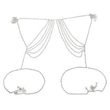 European & American Multi-Layer Rhinestone Waist Chain – Elegant Jewelry