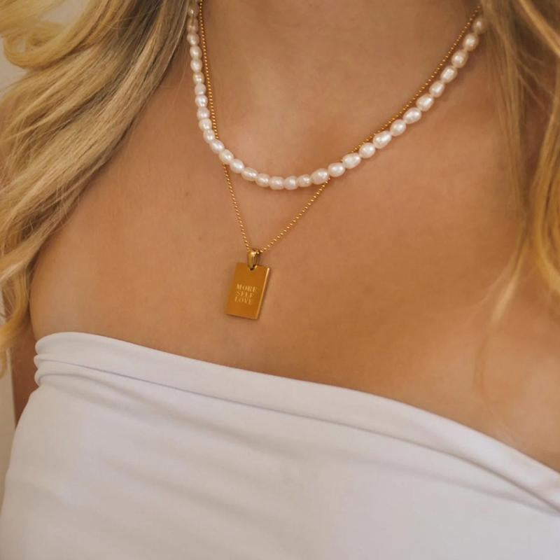 Real Pearl Necklace Female