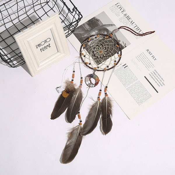 Handmade Wind Chimes Made Of Colorful Stones