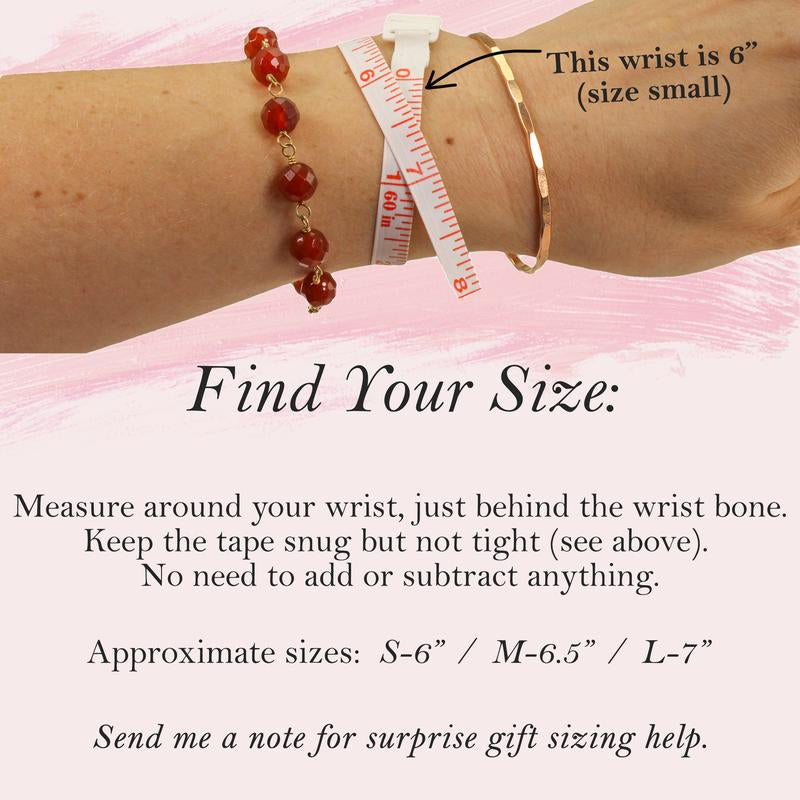 Signature Cuff Bracelet - Lotus Stone Jewelry - Silver Bracelet for Women / Dainty Gold Cuff for Women - Hammered Stacking Bangle for Her