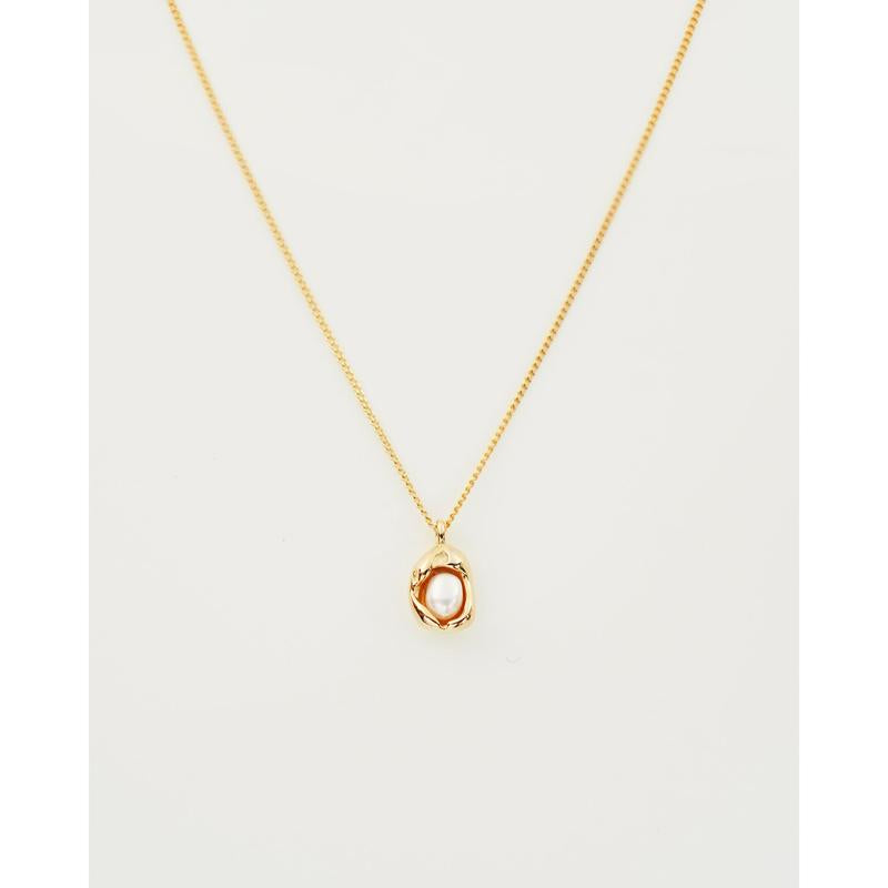 Bean Pearl Necklace
