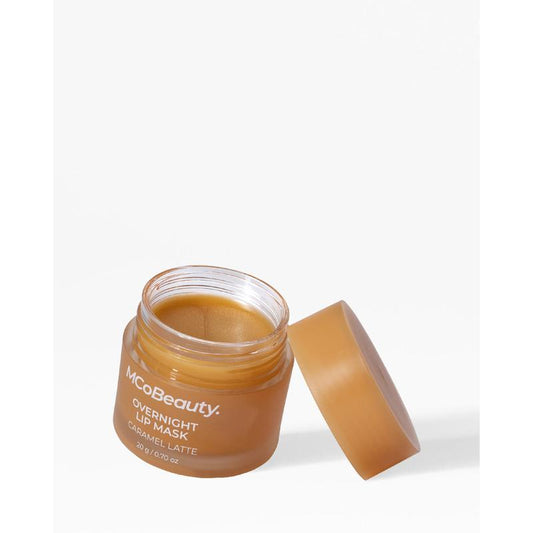 Mcobeauty Overnight Lip Mask, Butter-Soft Hydrating Balm with Coconut Oil & Vitamin E for Smooth, Rejuvenated Lips Day or Night