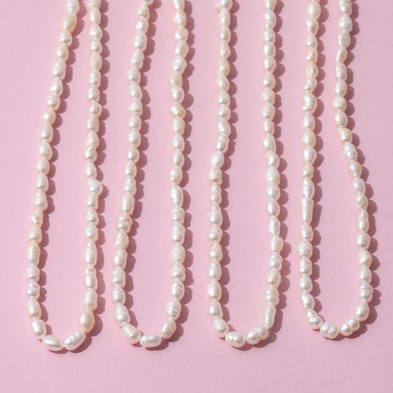 Real Pearl Necklace Female