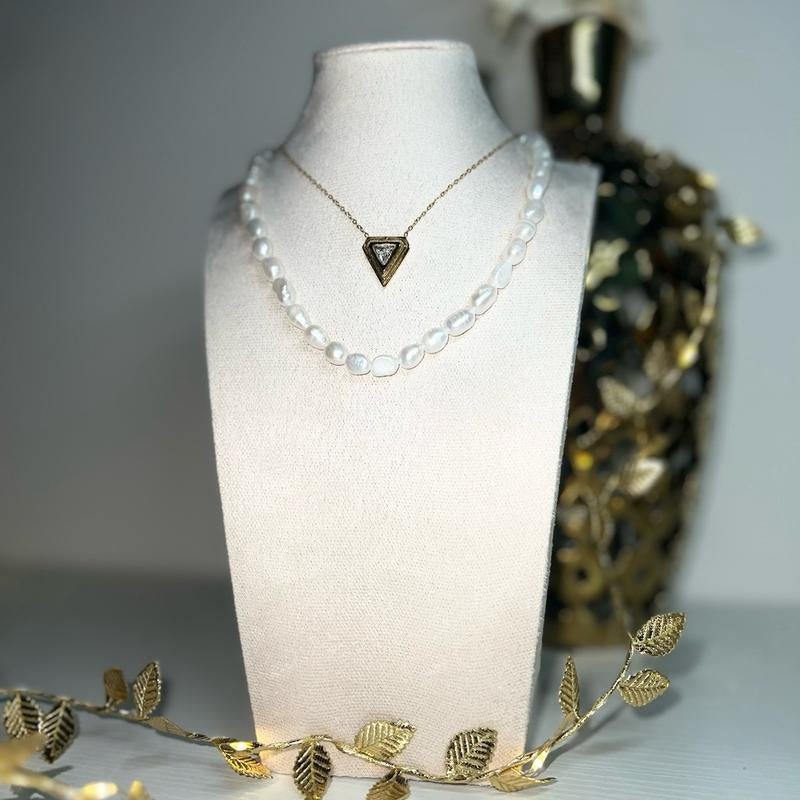 Real Pearl Necklace Female