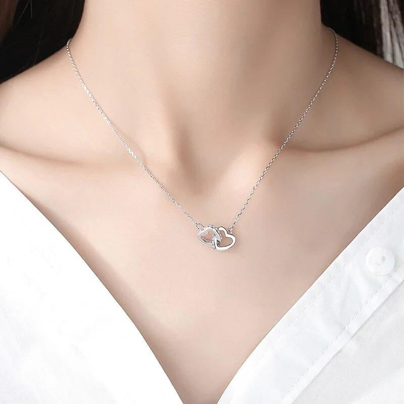 Silver 5Pc Jewelry & Watch Set, Perfect for Any Occasion