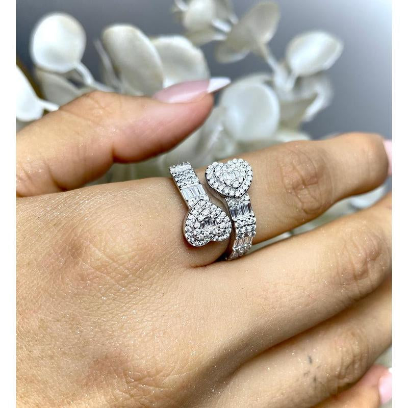 Double Heart Ring