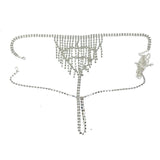 European & American Multi-Layer Rhinestone Waist Chain – Elegant Jewelry