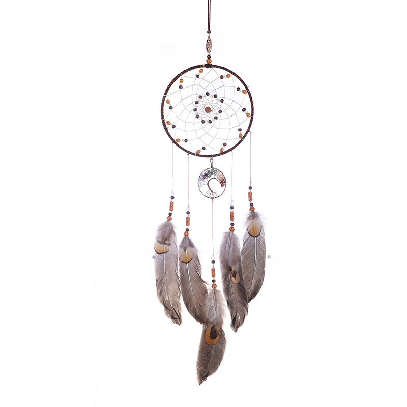 Handmade Wind Chimes Made Of Colorful Stones