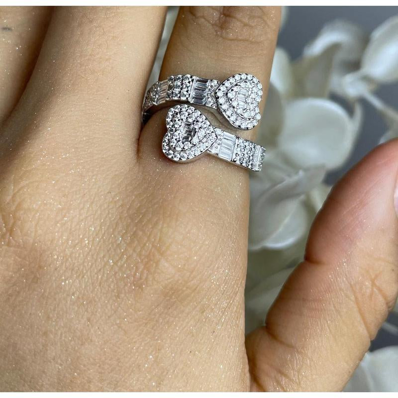 Double Heart Ring